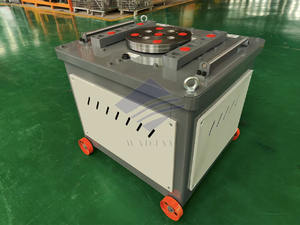 Máquina Dobladora de Barras de Acero al Carbono Semiautomática Pequeña y Conveniente de Venta Directa de Fábrica con Motor PLC y Engranaje - 310 kg - Product Image 6