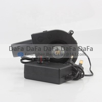 Nouveau ventilateur de refroidissement DC12V 2.94A 9733 à vitesse variable haute performance pour barbecue, dépoussiérage et gonflage, BFB9733H, prise britannique