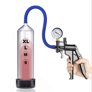 <strong>2026</strong> Hot Sale Handheld Vacuum <strong>Pump</strong> with Amplifier Pressure Gauge for Male <strong>Penis</strong> Enhancement Sex Toy - Product Image 3