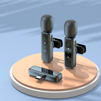 Microphone de revers sans fil portable J81 micro d'enregistrement à suppression de bruit intelligent pour la prise de vue vidéo en classe en ligne