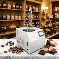 Machine à faire fondre le chocolat automatique de 8 kg avec distributeur, machine à tempérer le chocolat pour les magasins de crème glacée