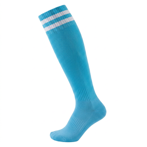 Team Training Set Winter Soccer Crew Cuff <b>Socks</b> Knitted Spandex/Polyester Men Custom Logo Breathable Wholesale Price Available - Product Image 1