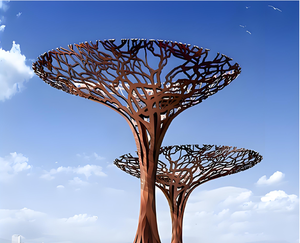 Plateforme de Observation à Grande Portée en Structure Métallique Légère avec Services de Soudage et de Découpe pour Parcs Montagneux et Réserves Naturelles - Product Image 3