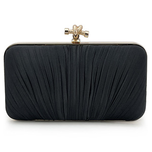 Classic Pleated Ladies Evening Bag <b>Clutch</b> Purses Party Handbags <b>Wedding</b> Bag Purse Messenger Bag for Women - Product Image 1