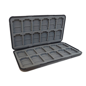 Étui de rangement pour cartes de jeu en plastique étanche 24 fentes pour contrôleur, boîte à cartes magiques, accessoires de jeu à coque dure - Product Image 2