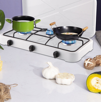 Taylor cuisinière à gaz portable de haute qualité, table de cuisson, cuisinière à gaz à trois brûleurs pour l'extérieur