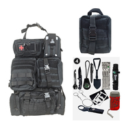 Système de premiers secours modulaire MOLLE Bestreat, pochettes en nylon 1000D résistantes, trousse médicale personnalisable pour la voiture, la maison et l'extérieur.