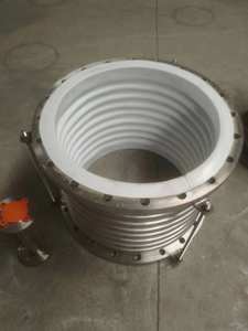 증기 공기 플랜지 끝 보상기 SS304 금속 유연한 확장 조인트 벨로우 단조 절단 맞춤형 크기 - Product Image 3