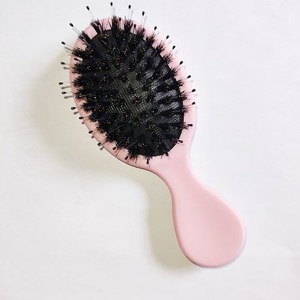 Mini peine para el cabello, cepillo de masaje para el cuero cabelludo con cojín de aire de plástico para uso general, opciones de colores rosa, azul, verde y amarillo - Product Image 5