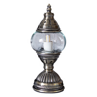 Lampe en mosaïque turque, faite à la main, perles de verre colorées, lampe de table, kit fini, lumière de nuit décorative, décoration d'intérieur