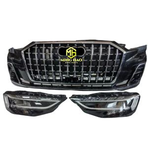 ชุดแต่งกันชนหน้าแบบครบชุดสำหรับ <span class=keywords><strong>Audi</strong></span> A8 Horch Edition อัพเกรดใหม่สำหรับ <span class=keywords><strong>Audi</strong></span> A8 ปี 24 รุ่นภายนอก - Product Image 3