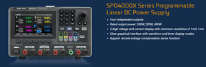ซิกเลนท์ SPD4306X/SPD4321X/SPD4332X แหล่งจ่ายไฟ AC-DC แบบสวิตชิ่งที่ตั้งโปรแกรมได้เดี่ยว กระแสไฟ 3A แรงดันไฟฟ้า 12V-30V ความถี่ 50/60Hz สำหรับอุตสาหกรรม - Product Image 4