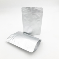 Sacs Ziplock Personnalisés en Mylar, Sachets Doypack en Feuille d'Aluminium Anti-Odeur, Emballage Argenté en Gros