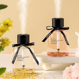 Diffuseur d'huiles essentielles aromatiques pour la maison, en verre raffiné personnalisable, 500 ml, sans alcool, écologique, pour la méditation et le yoga - Product Image 4