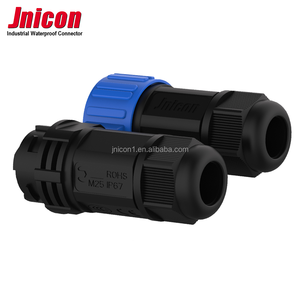 Jnicon m25 4 פינים עמיד למים ip67 מחבר כוח עגול 30a נקבה תקע הדחיפה מחבר מנעול - Product Image 6
