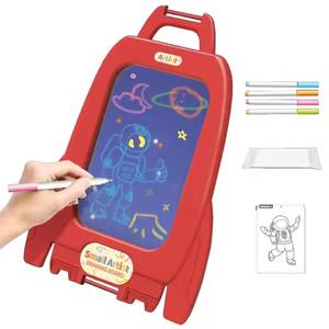 لوازم فنية 4 في 1 ، طقم رسم فني ، لوحة رسم خربشة ، لعبة أطفال ، - Product Image 4