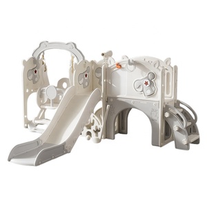 Set da gioco per interni per bambini, scivolo in plastica HDPE sicuro, attrezzatura da gioco per casa e asilo nido - Product Image 1