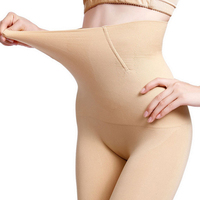 Calças femininas de neoprene, sauna emagrecedora para controle de barriga, cintura alta, térmica macia, nylon, neoprene