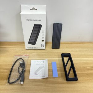 M.<span class=keywords><strong>2</strong></span> SSD Enclosure dual Protocol Mobile SSD <span class=keywords><strong>BOX</strong></span> USB 3.<span class=keywords><strong>2</strong></span> NVMe NGFF <span class=keywords><strong>2</strong></span> in 1 dual Protocol พร้อมการป้องกันปลอกซิลิโคน - Product Image 6