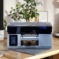 Impresora UV Digital de Cama Plana A3 con Cabezal de Impresión DX7, Multifunción Automática para Fundas de Celulares, Tarjetas de PVC, Madera y Pósters