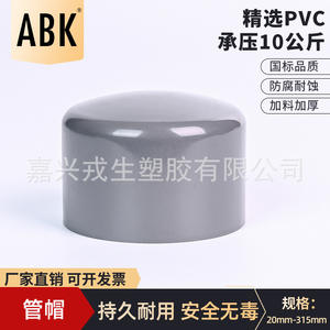 Capuchon de valve en PVC plastique Jiaxing Wesheng 20mm 25mm 32mm 40mm 50mm 63mm 75mm 90mm 110mm 140mm 160mm 200mm 250mm 315mm - Product Image 4