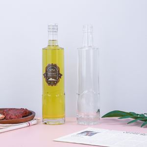 Botella <span class=keywords><strong>de</strong></span> Tequila Pisco High Flint <span class=keywords><strong>de</strong></span> 500 ml, Botella Redonda <span class=keywords><strong>de</strong></span> Fondo Grueso para Whisky, Ron, Licor, Sherry, Cócteles, con Tapa <span class=keywords><strong>de</strong></span> Aluminio Ropp - Product Image 5