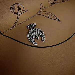 จี้สร้อยคอผู้หญิงแบบนอร์สสลาฟิก ลูนูลา, เครื่องประดับไวกิ้งสำหรับผู้หญิง โมราเวีย, ลูนิตซา, สลาฟ, จี้ไวกิ้ง - Product Image 3