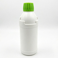 Botella de Plástico de 100 ml, 200 ml, 500 ml, 1 L para Fertilizantes Líquidos Agroquímicos al por Mayor, con Tapa de Rosca y Sellado de Aluminio
