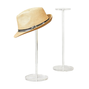 Support de Présentation Rond en Acrylique Transparent Écologique pour Chapeaux – <span class=keywords><strong>Design</strong></span> Simple - Product Image 2