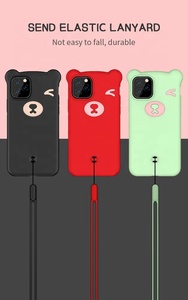 Personalizado al por mayor fábrica de dibujos animados lindo oso suave tpu funda para teléfono móvil para Iphone 11 - Product Image 6