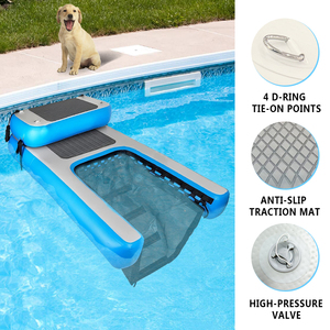 Rampa Flotante Inflable para Perros, Duradera, Segura y de Fácil Acceso al Agua, para Piscinas, Lagos y Playas, para Muelles, Pontones y Barcos - Product Image 5