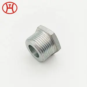 ASME B16.11 소켓 용접 피팅 단조 A/SA 105(N) 카본 어댑터 3/4 철 수 나사 NPT