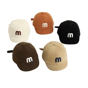 Gorras de béisbol para bebés con viseras anchas para bebés pequeños de <span class=keywords><strong>6</strong></span> <span class=keywords><strong>meses</strong></span> a 3 años, gorros finos para niños de primavera y otoño - Product Image 1