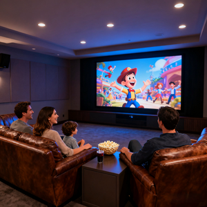 4K Max Projecteur Auto Focus Triple Laser LED Lampes 1000 Lumens Android 9 Mini Projecteur de Jeu Vidéo pour Home Cinéma - Product Image 4