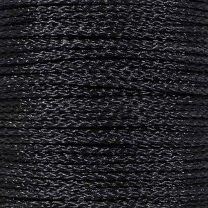 Corde d'ancre de bateau en polypropylène, diamètre personnalisé, noire avec rouge, imperméable, corde creuse tressée pour bateau - Product Image 6