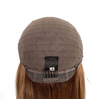 Perruque casher sur mesure Qingdao Modern Hair, en cheveux Remy européens, avec dessus en soie, pour femmes juives, noir naturel, ondulé/lisse