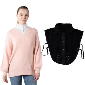 Chemises <span class=keywords><strong>Lacoste</strong></span> pour hommes, col en perles, mode <span class=keywords><strong>homme</strong></span>, pierres naturelles, faux col, <span class=keywords><strong>t</strong></span>-<span class=keywords><strong>shirt</strong></span> pour hommes, col pastoral, col ecclésiastique, <span class=keywords><strong>homme</strong></span> - Product Image 1