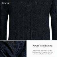 Costume Homme Élégant Premium 2 Pièces Sur Mesure - Style Coréen pour Bureau et Affaires
