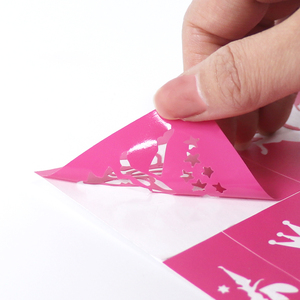 Stencil Adesivi Riutilizzabili in PVC per Tatuaggi Temporanei e Modelli Personalizzabili con Glitter per Trucco Viso, Body Art e Design all'Henné - Product Image 1