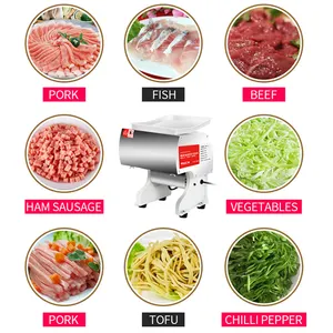 Di carne congelata affettatrice di carne automatico macchina di taglio di verdure professionale macchina di taglio di carne chopper