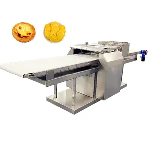 Ekmek Tart pasta kabuk hamur şekillendirme makinesi ekmek hamur levha haddeleme kesme makinesi makinesi