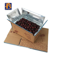 Vente d'usine de boîtes en carton : Boîtes isothermes personnalisées en carton avec feuille d'aluminium, boîtes d'expédition isothermes pour fruits et légumes