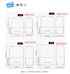 Tái chế kem chống nắng Contour Stick container bơm lại khử mùi Stick 35 gam Kem chống nắng Stick bao bì - Product Image 6