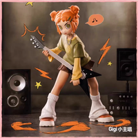 Vente chaude 100% Original POPMART Peach Riot Rise up Series Mystery Box 1PC/12PCS POPMART Blind Box Action Figure Cute Toy