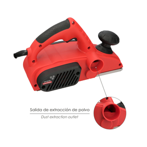 Pialla Elettrica 710 Watt. Larghezza di taglio 82 mm. Profondità di taglio 2 mm. Base in Alluminio/Acciaio - Product Image 4