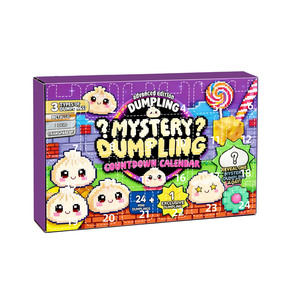 Surprise Bag <b>Blind</b> Box Advent Calendar Squishy Set 24-Day Countdown Stress-Relief Toy Gift Box Plastic 14 Years & up - Product Image 4