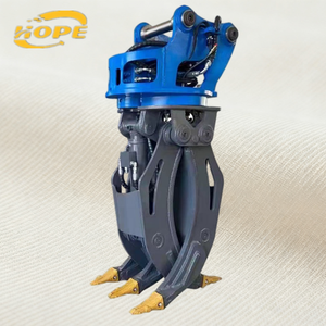 HOPE Hydraulische Graafmachine Houtgreep Aanbouw Motor 360° Draaibaar voor Efficiënt Grepen, Stapelen en Transporteren van Houtblokken - Product Image 2