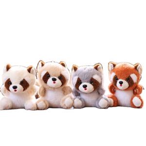 Mini Peluche Realista de <span class=keywords><strong>Mapache</strong></span>, Juguete de Peluche de <span class=keywords><strong>Mapache</strong></span>, Llavero de Peluche de <span class=keywords><strong>Mapache</strong></span>, Colgante de Animal de Peluche - Product Image 1
