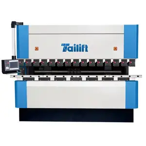 125T/ 3200 twisted axis sheet metal hydraulic bending machine hand operated folding machine press brake