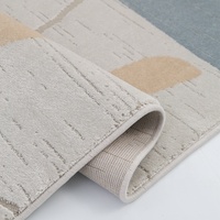 Tapis de salon moderne en polypropylène pas cher fabriqué à la machine tapis de sol épais pour maison tapis pour chambre à coucher tapis pour la décoration de la maison